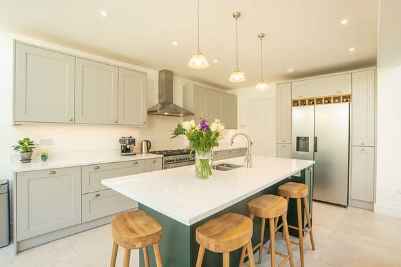 A light airy kitchen